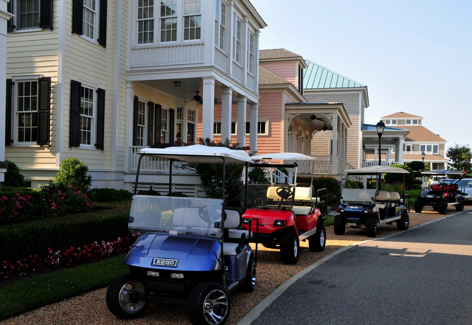 golf cart streetscape ramble
